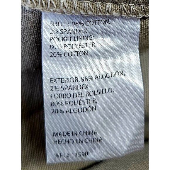 American Threads Midweight Denim Vintage Khaki Men's Jacket Size M - Picture 12 of 12